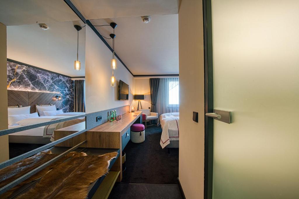 Двухместный (Представительский двухместный номер с 1 кроватью), Arena City Hotel Salzburg
