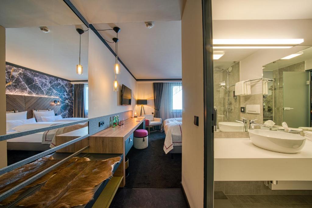 Двухместный (Представительский двухместный номер с 1 кроватью), Arena City Hotel Salzburg
