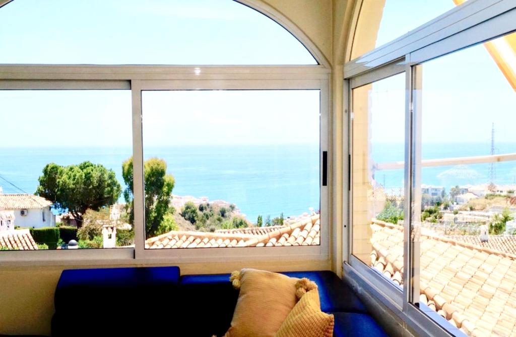2 bedrooms villa with sea view private pool and furnished terrace at Benalmadena 2 km away from the beach photo 1