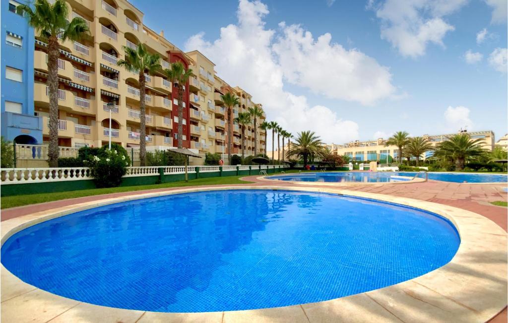 Beautiful Apartment In La Manga Del Mar Menor With 1 Bedrooms, Wifi And Outdoor Swimming Pool