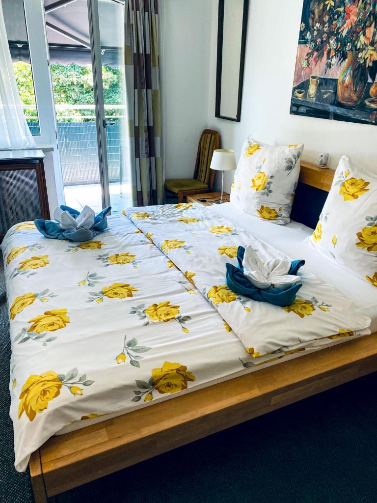 Двухместный (Стандартный двухместный номер с 1 кроватью), Gartenhotel Garni Pension B&B
