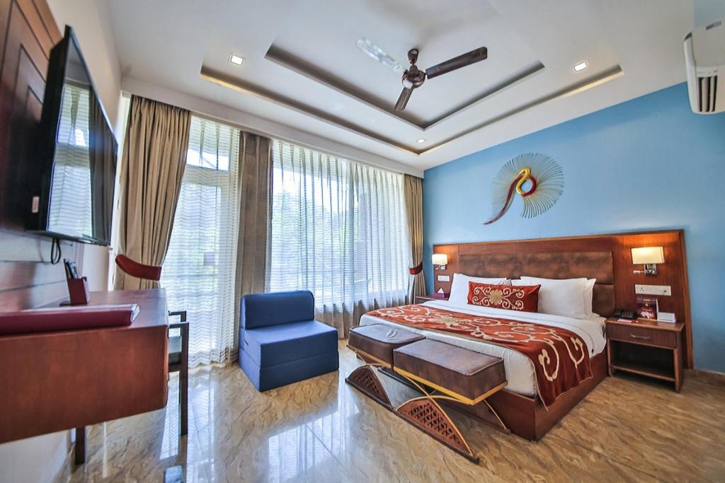 Двухместный (Двухместный номер с 1 кроватью и балконом), Summit By The Ganges Beach Resort & Spa