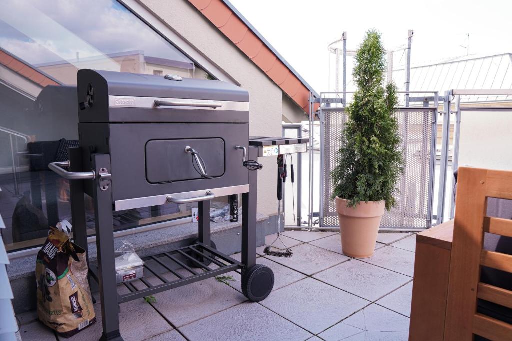 FULL HOUSE Premium Apartments - Halle Rooftop - Homeoffice, BBQ inkl photo 4