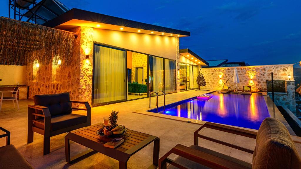 Nez - 1 Bedroom with jacuzzi in Kalkan Çayköy photo 1