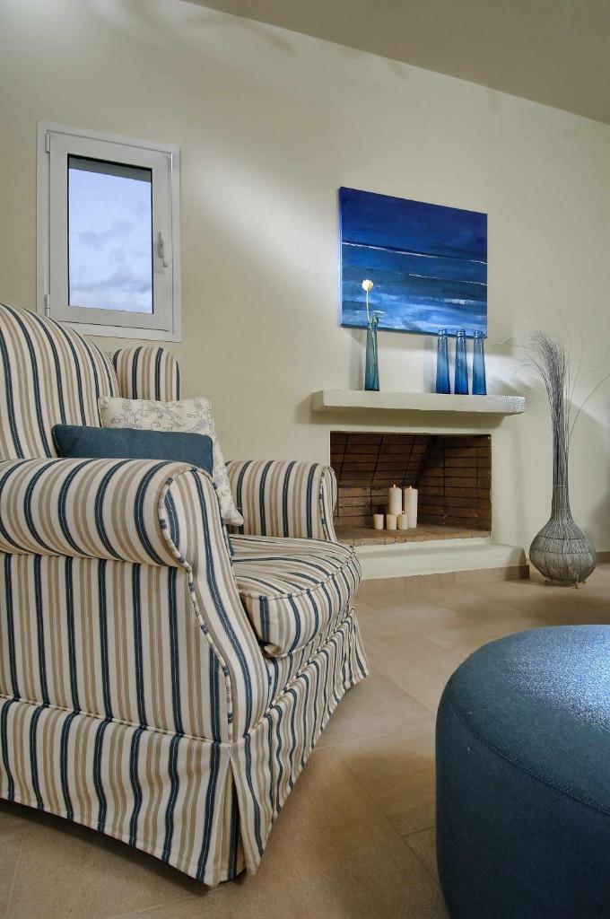 Villa Ouranos our dream in blue and cream with seaview and pool photo 2