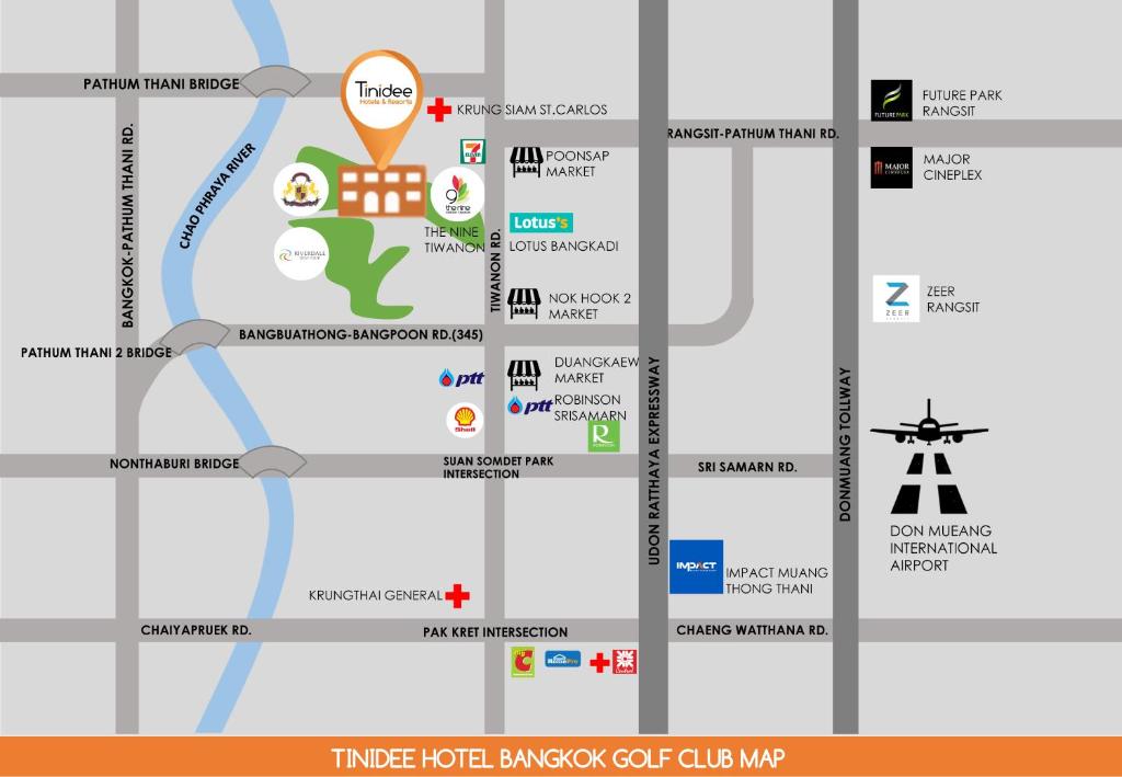 Tinidee Hotel Bangkok Golf Club - SHA Certified photo 2