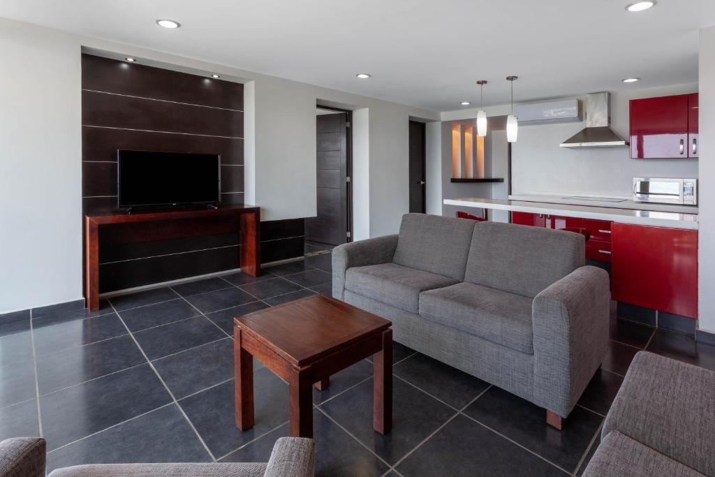 Сьюит (Полулюкс с 2 кроватями размера «queen-size» - Для некурящих), Residencial Playa Hornos