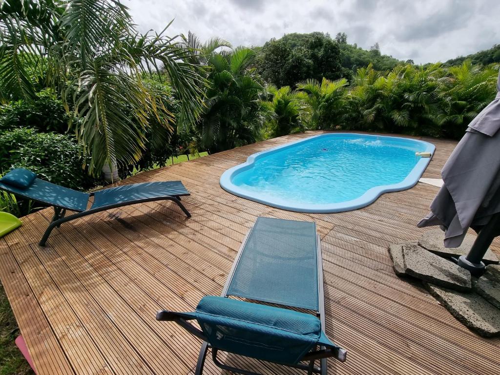 Le Goyav' appart avec piscine et jacuzzi au Vauclin photo 2