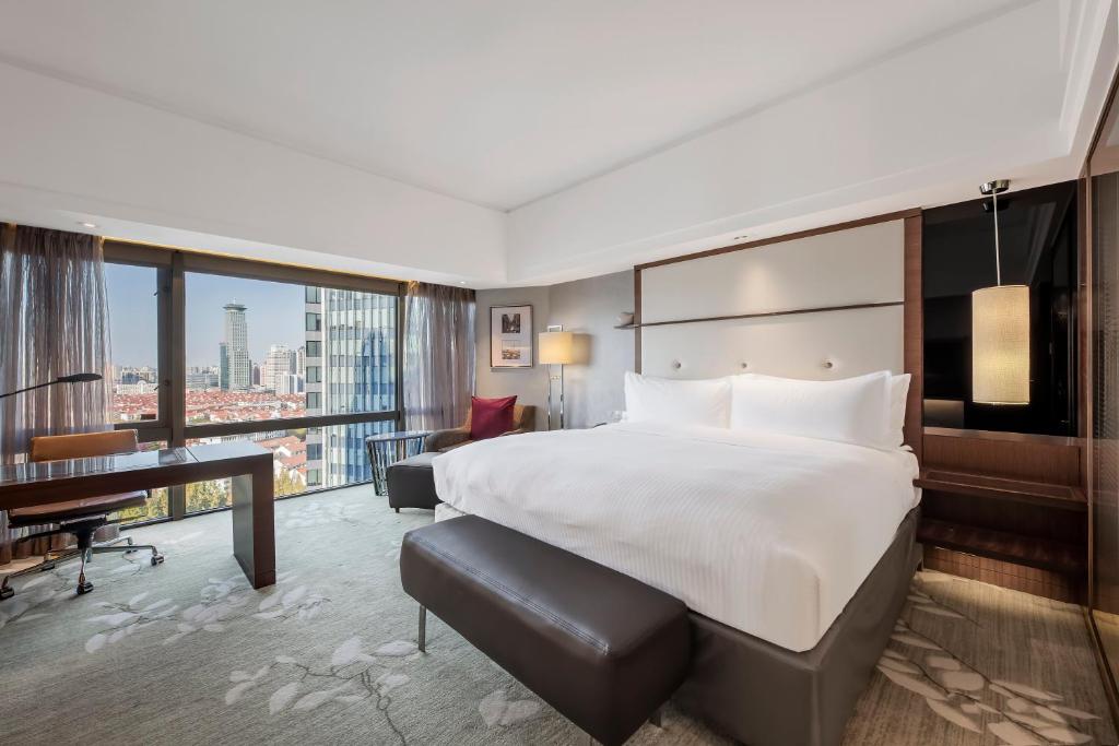 Двухместный (Номер Делюкс с кроватью размера «king-size»), InterContinental Shanghai Pudong
