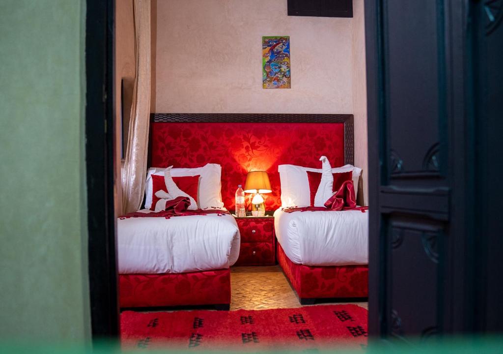 Двухместный (Двухместный номер с 2 отдельными кроватями), Riad Romance