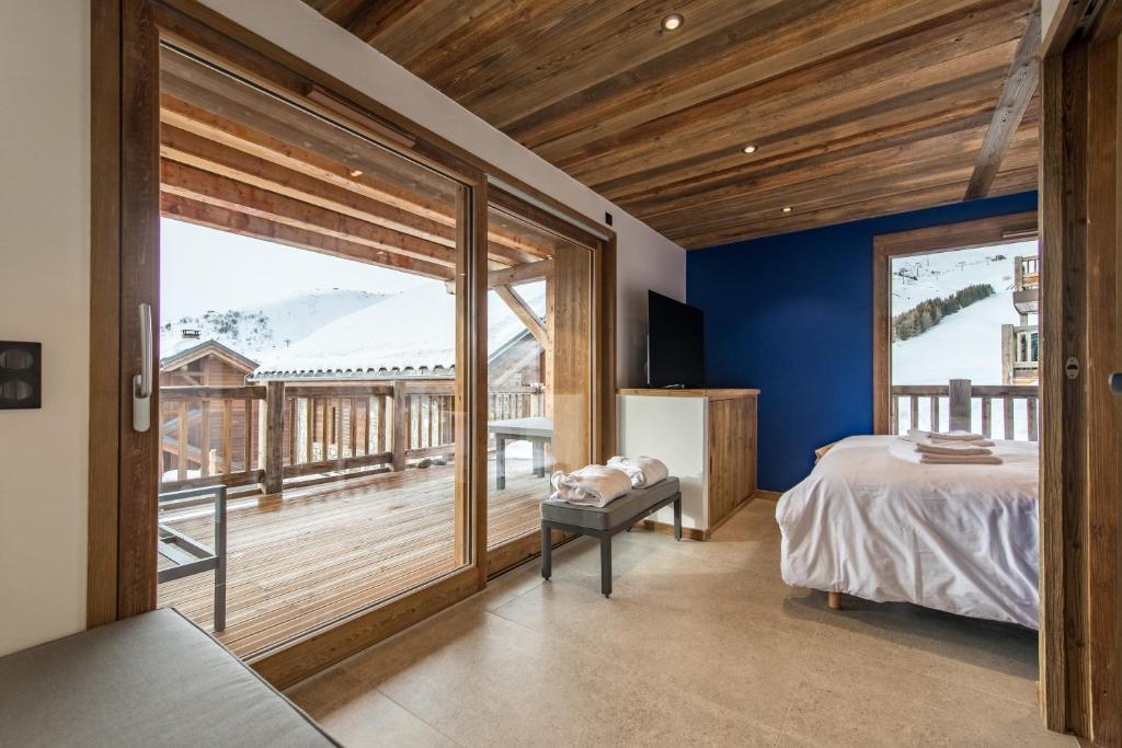 CAPRICORNE - Chalet sur les pistes avec sauna et home cinema photo 2