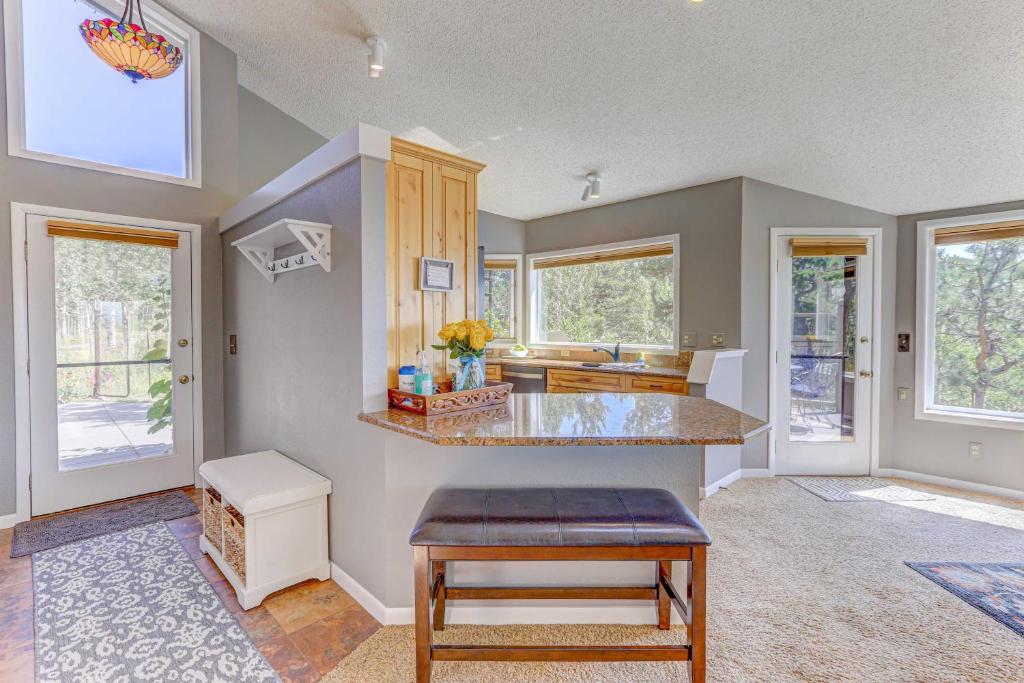 Airy Forest Escape with Mountain Views and Hot Tub! photo 4