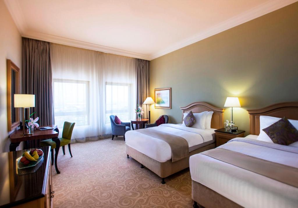 Двухместный (Двухместный номер Делюкс с 2 отдельными кроватями), Mövenpick Hotel Doha