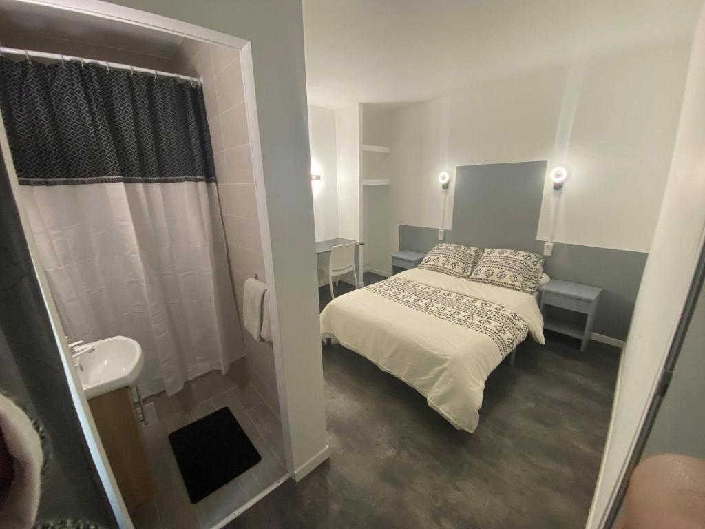 Двухместный (Двухместный номер с 1 кроватью и душем), Hotel Le Parisien