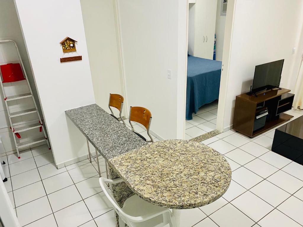 Quarto e sala com piscina próximo à praia photo 4