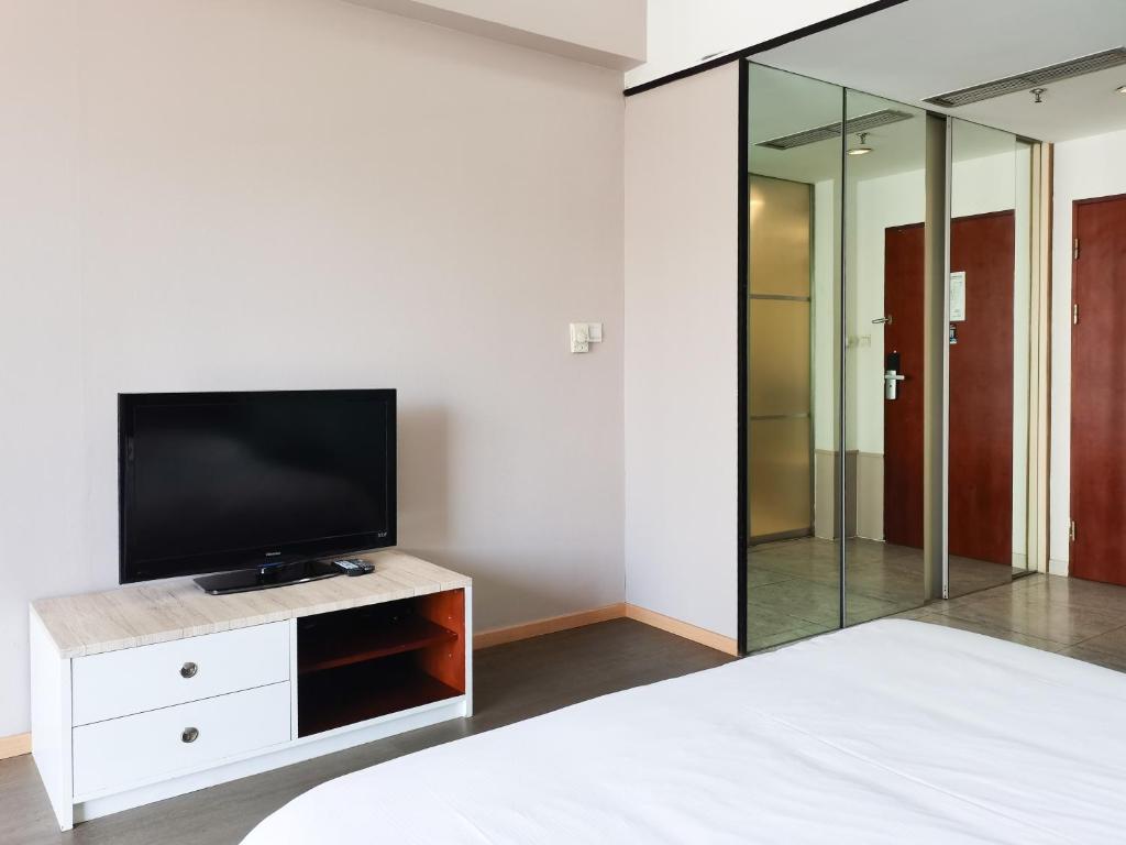Апартаменты (Апартаменты с видом на море), Qingdao Jinshan We+ Holiday Apartment (Qingdao Olympic Sailing Center)