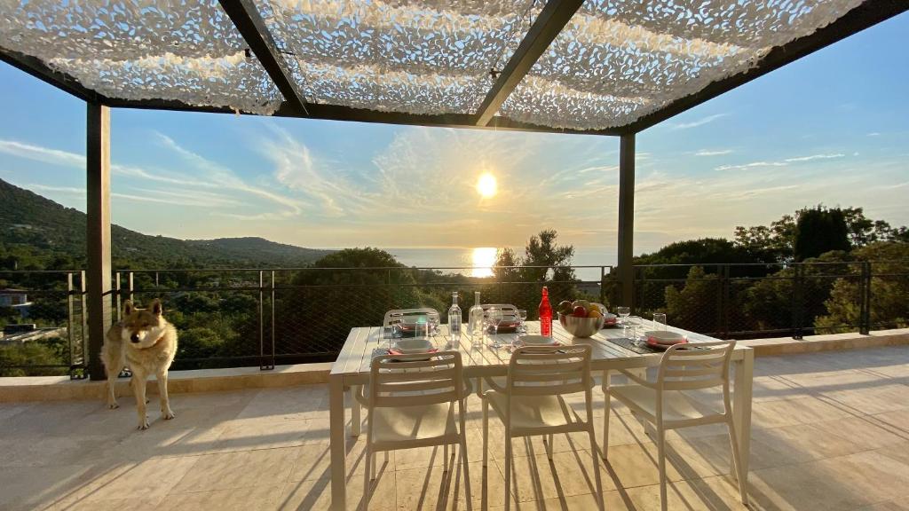 Villa Fogata à l'Ile Rousse vue mer exceptionnelle photo 2