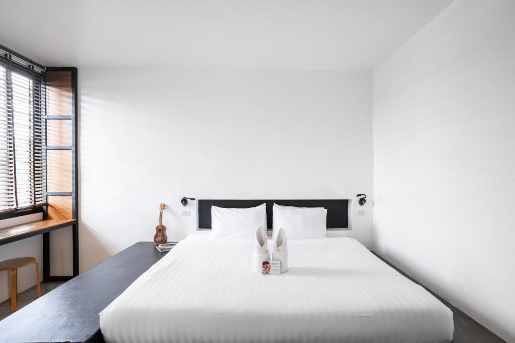 Двухместный (Номер Делюкс с кроватью размера «king-size»), Book a Bed Poshtel