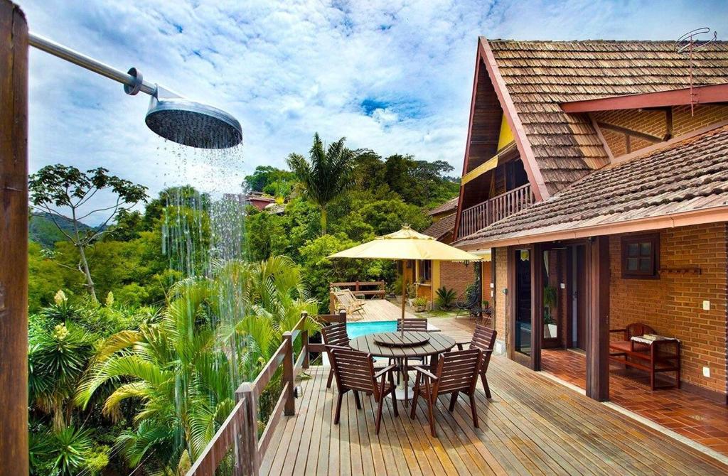 Casa Serrana, 4 quartos com ar e piscina aquecida em meio à Natureza de Itaipava photo 4