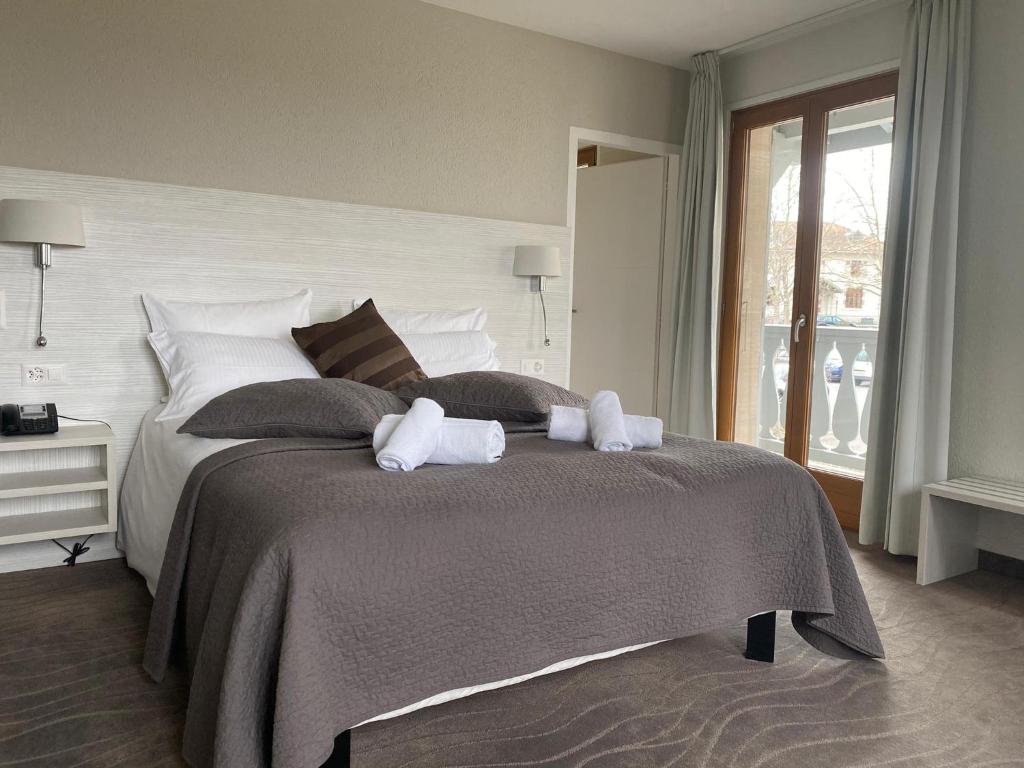 Двухместный (Двухместный номер «Комфорт» с 1 кроватью), Auberge de Confignon