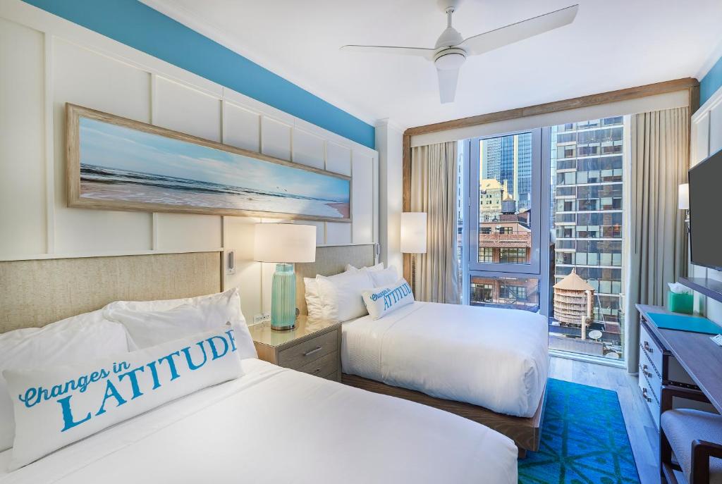 Двухместный (Стандартный двухместный номер с 1 кроватью), Margaritaville Resort Times Square