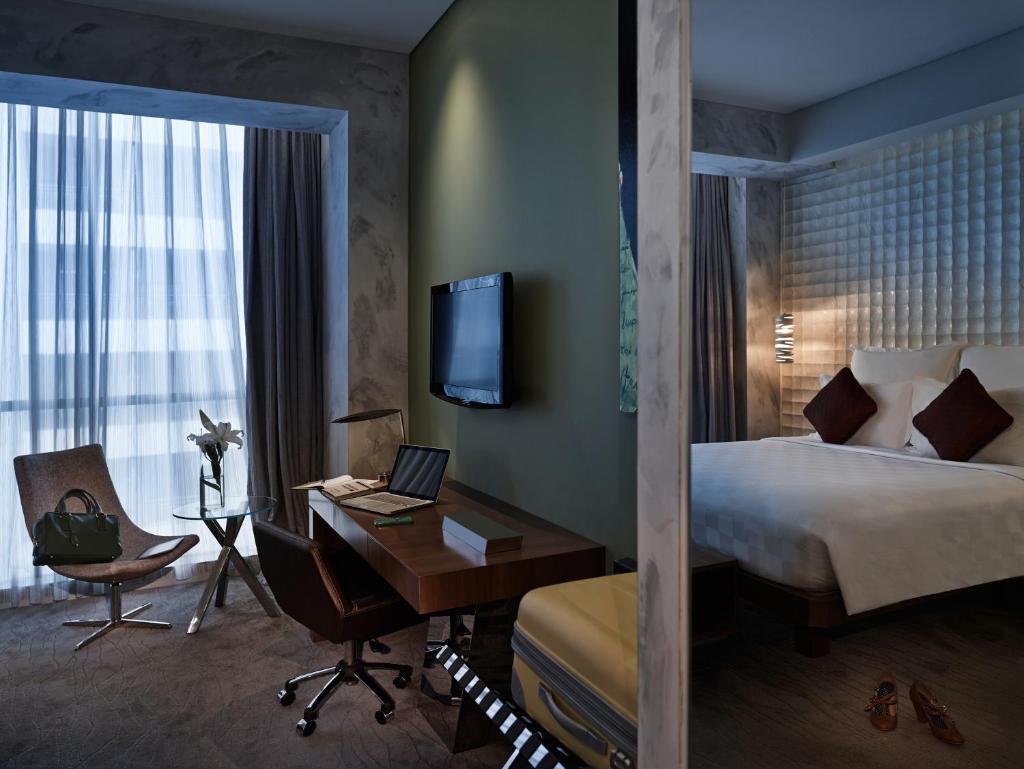 Двухместный (Двухместный номер Делюкс с 1 кроватью), Pullman Jakarta Central Park