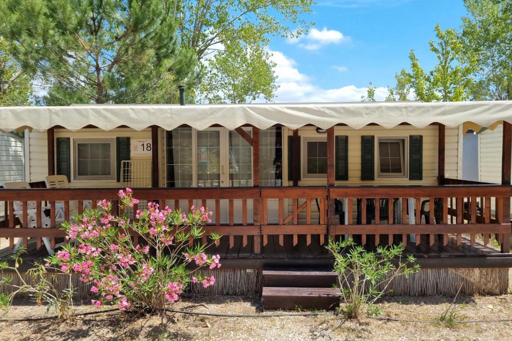 Chalet 4 or 6 persons Toscana Viareggio Camping Bosco Verde Italië photo 1