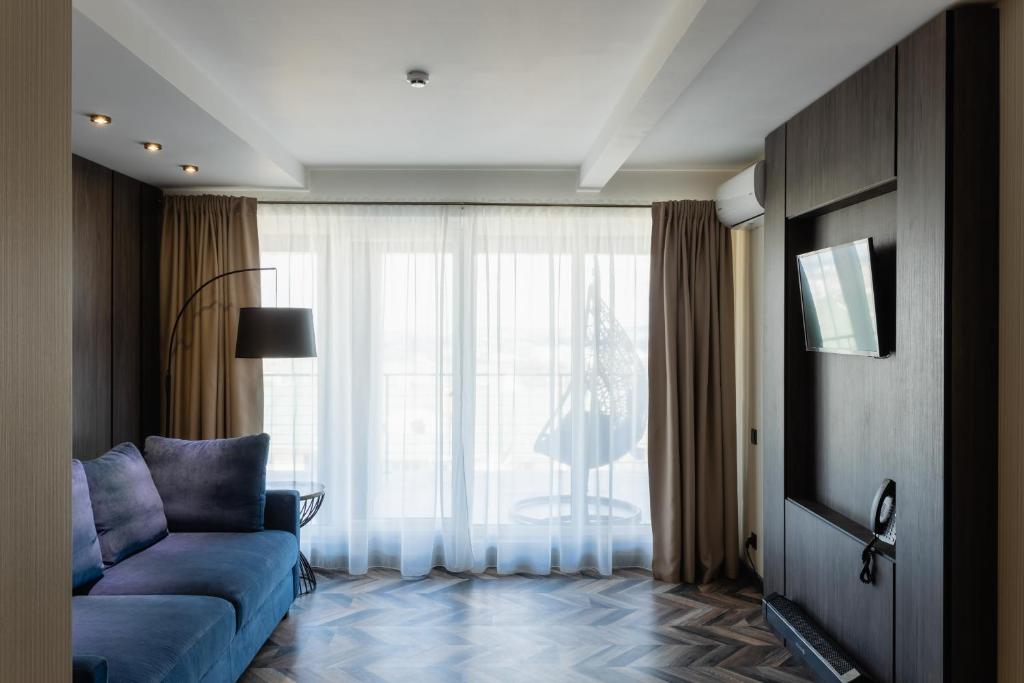 Апартаменты (Апартаменты Делюкс с 1 спальней и террасой), Отель Vila Tulip