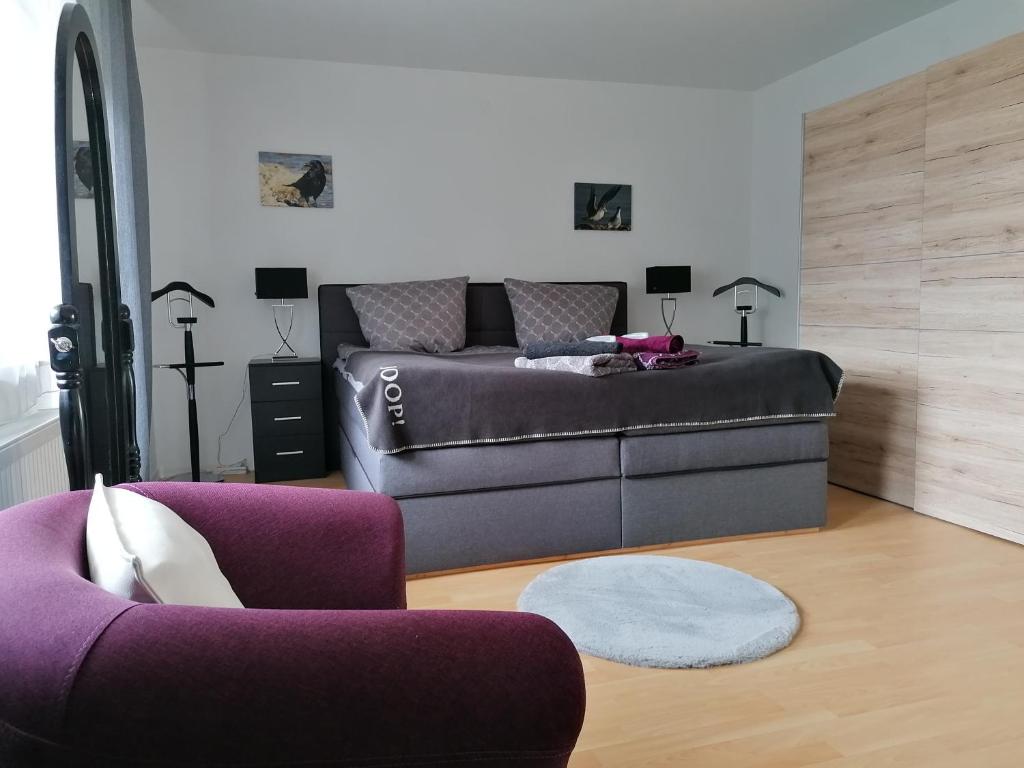 Gommer Ferienwohnung Bodensee - ruhig & 2getrennte Schlafzimmer-2xBoxspringbett 0176-34-35-17-78