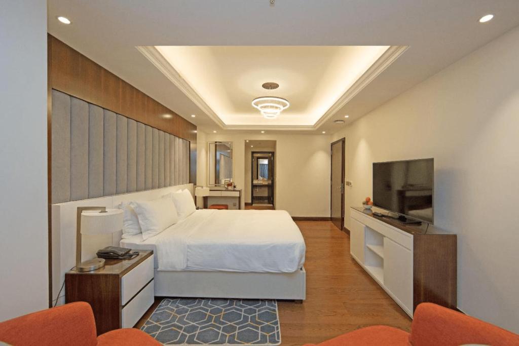 Апартаменты (Апартаменты с 4 спальнями), Апарт-отель Number One Tower Suites