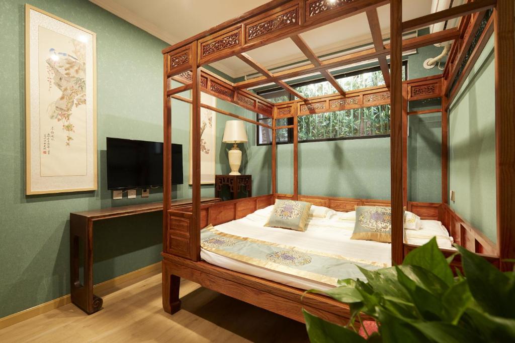 Двухместный (Двухместный номер с 1 кроватью), Maoer Hutong Courtyard