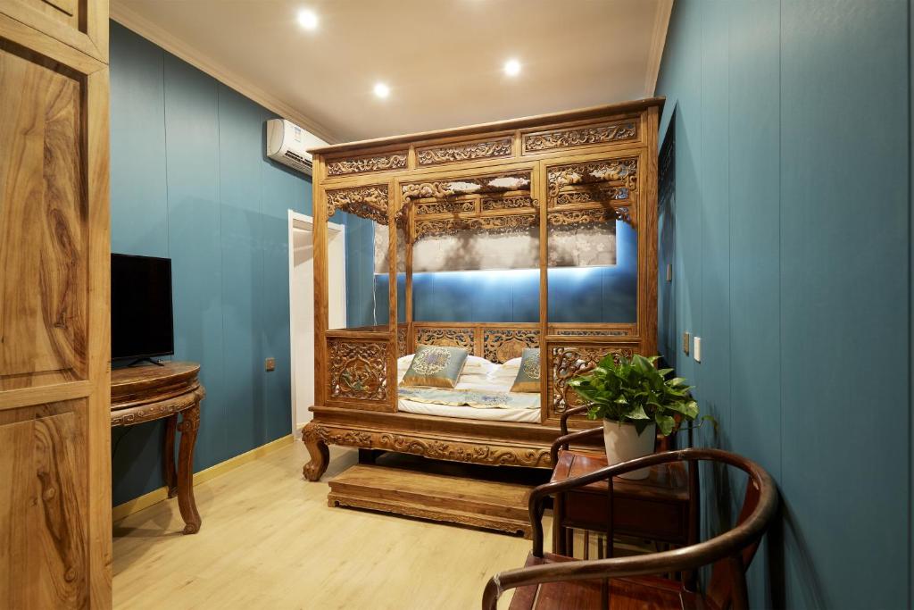 Двухместный (Двухместный номер с 1 кроватью), Maoer Hutong Courtyard