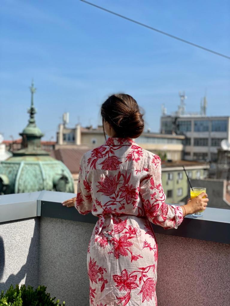 Сьюит (Президентский люкс — Вид на город — Терраса), Belgrade Art Hotel