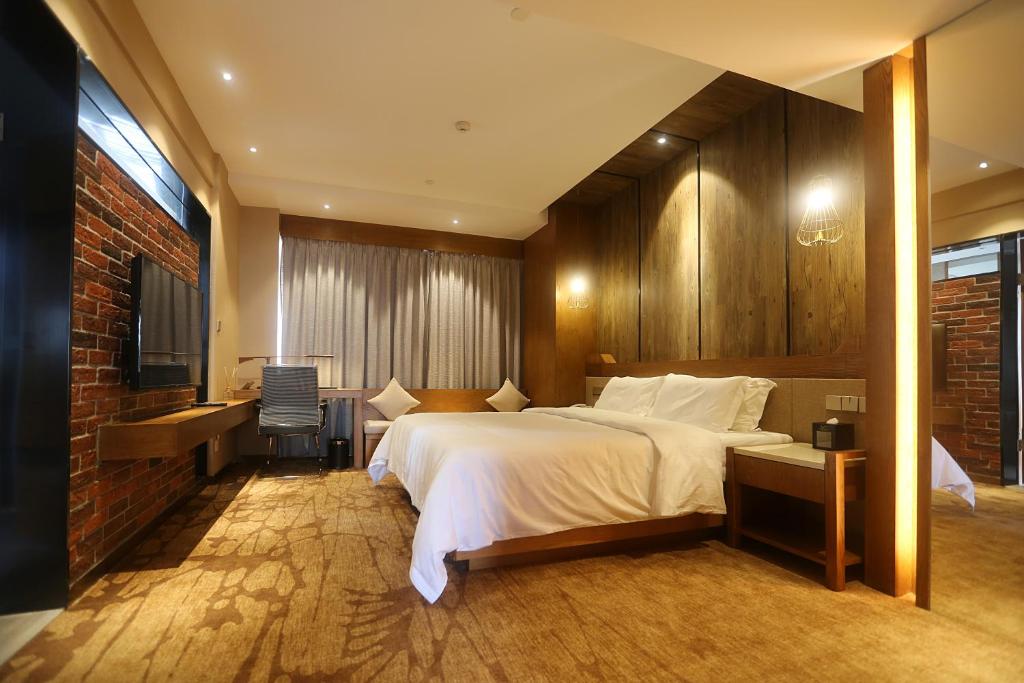 Двухместный (Двухместный номер Делюкс с 1 кроватью), Gondola Taikoo Hotel