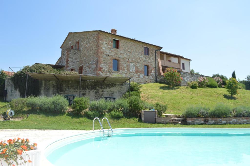 Holiday apartment with swimming pool, strade bianche, swimming pool, view photo 1