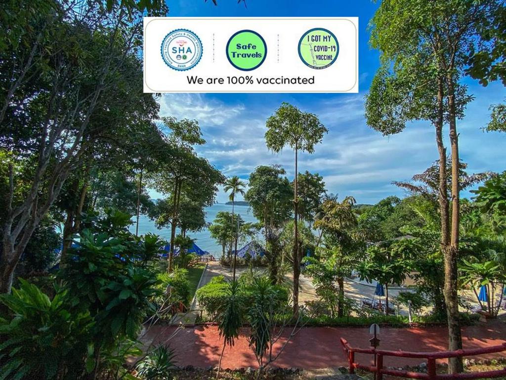 Номер (Бунгало с видом на сад), Koh Mak Buri Hut Natural Resort