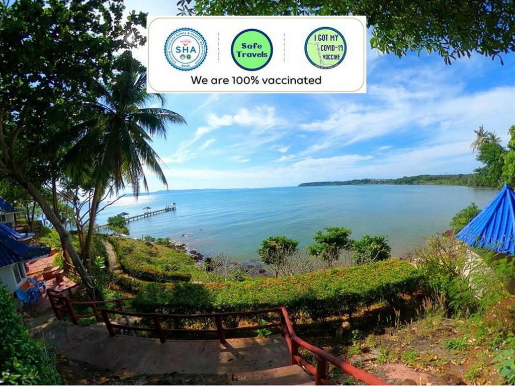 Номер (Бунгало с видом на море), Koh Mak Buri Hut Natural Resort