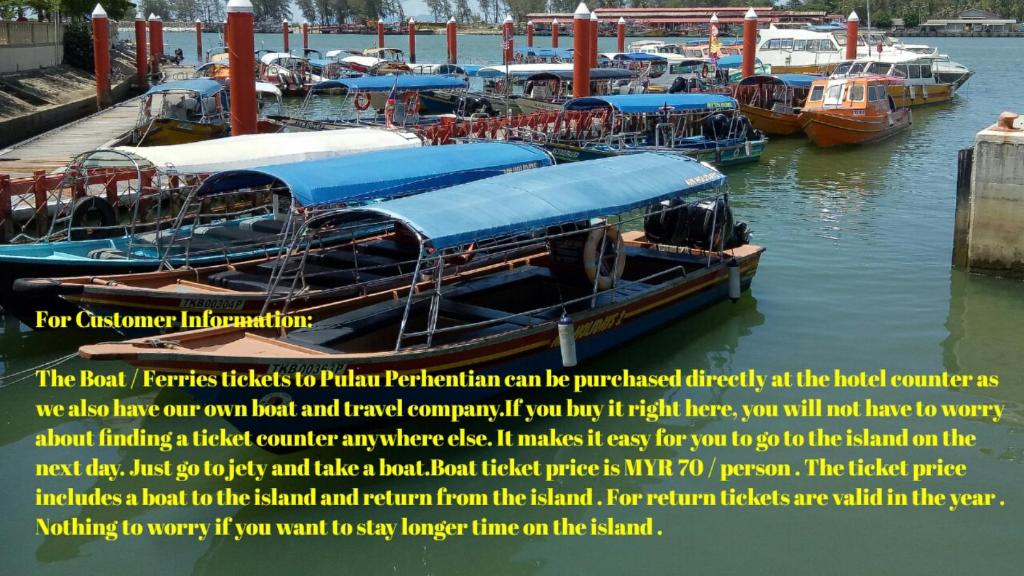 KUALA BESUT JETTY BUDGET HOTEL AIN - In front of Kuala Besut Jetty photo 3