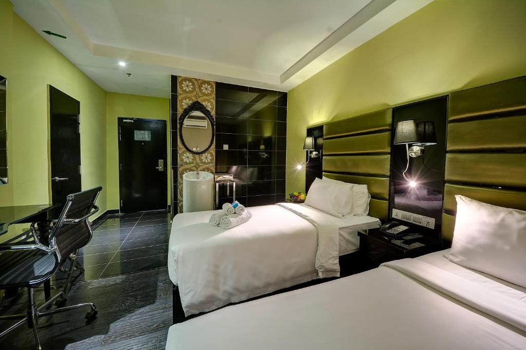 Двухместный (Superior Twin with No Window (non-smoking) - Main Wing), Arenaa Star Hotel