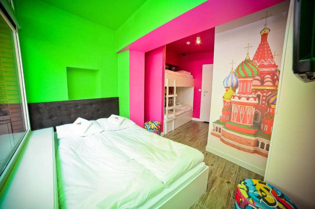 Семейный (Семейный номер с ванной комнатой), World Hostel
