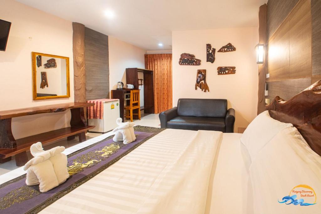Двухместный (Стандартный двухместный номер с 1 кроватью), Naiyang Discovery Beach Resort
