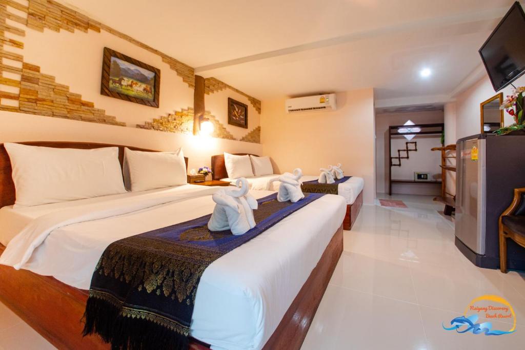 Двухместный (Семейный двухместный номер с 1 кроватью), Naiyang Discovery Beach Resort