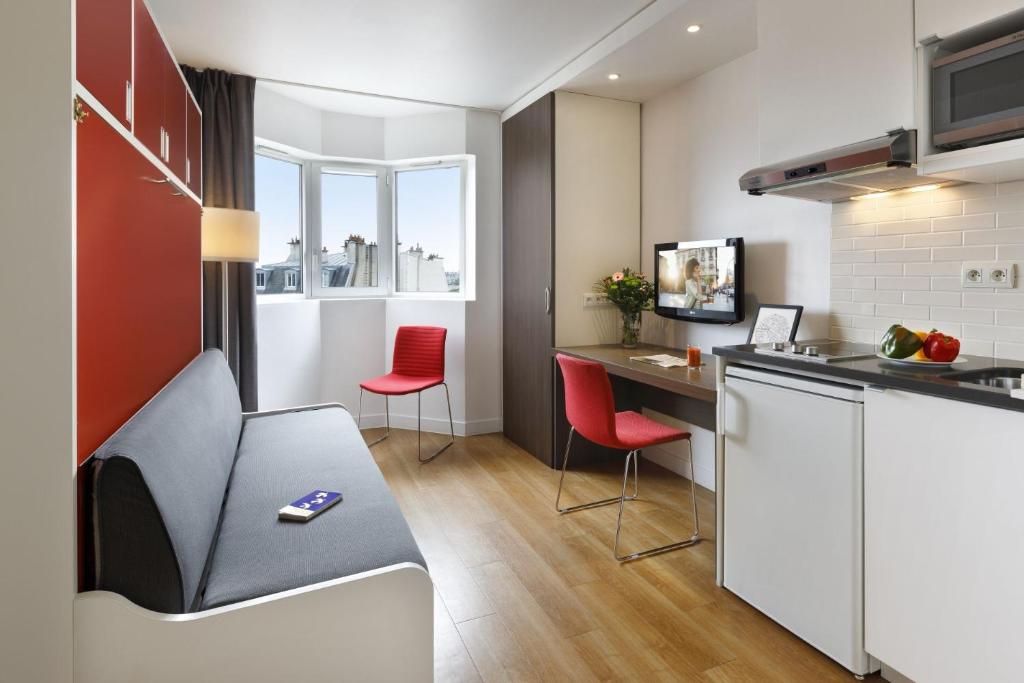 Студио (Номер-студио), Citadines Maine Montparnasse Paris
