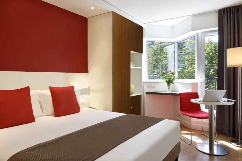Двухместный (Классический двухместный номер с 1 кроватью), Citadines Maine Montparnasse Paris