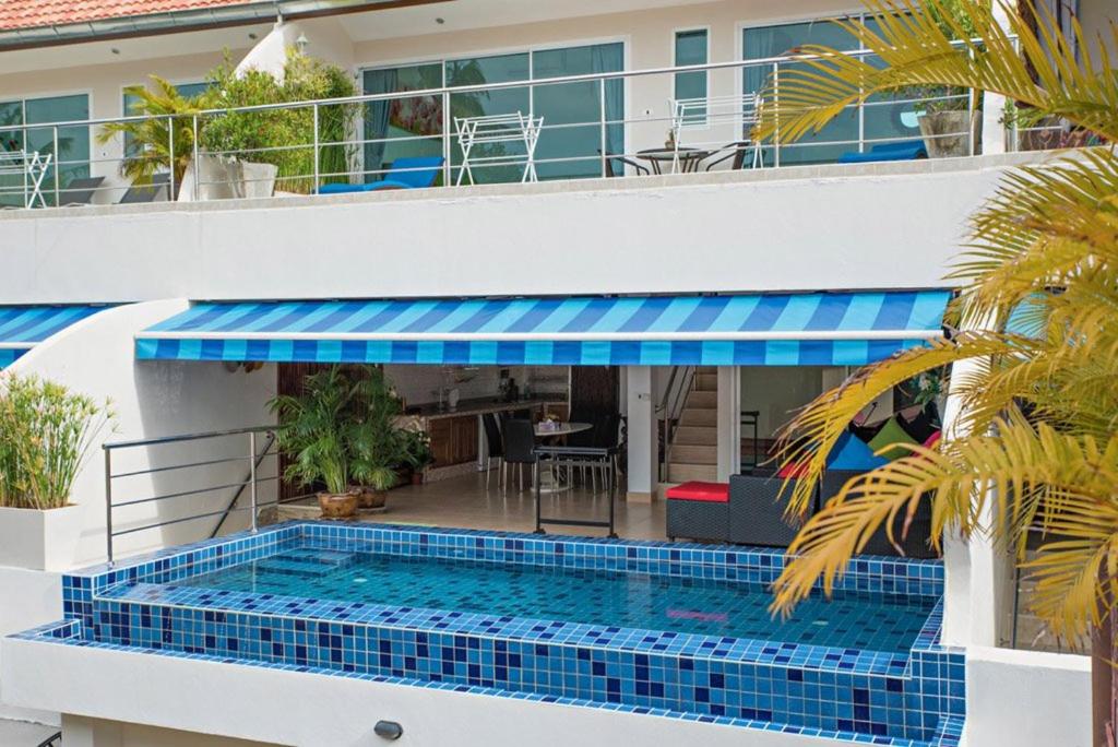 3 bedrooms apartement at Tambon Mae Nam 90 m away from the beach with sea view private pool and balcony