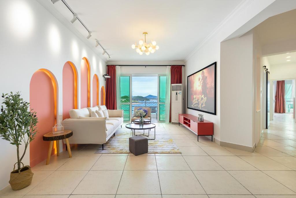 Апартаменты (Апартаменты с видом на море), Sanya Sun Seaview Apartment