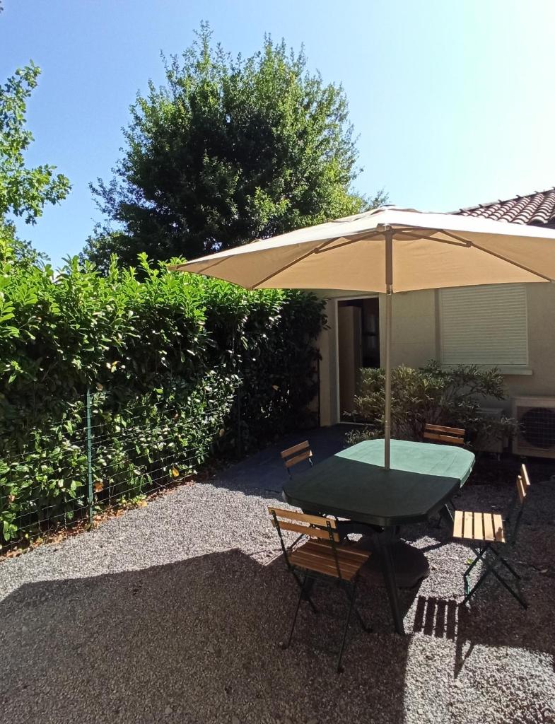 T1 cosy climatisé indépendant sur prop privée à Sanguinet - lac, océan, Bassin d'Arcachon, Dune du Pyla photo 1