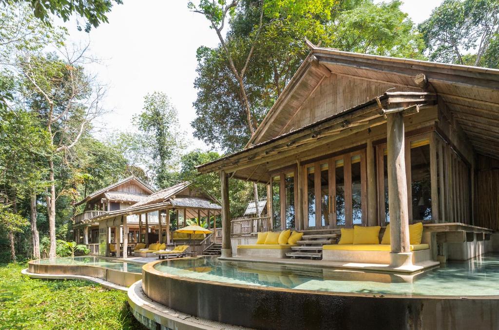 Двухместный (Вилла Retreat с 2 спальнями, бассейном и видом на океан и закат), Soneva Kiri