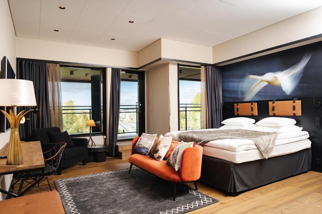 Четырехместный (Четырехместный номер Делюкс), Original Sokos Hotel Kimmel Joensuu