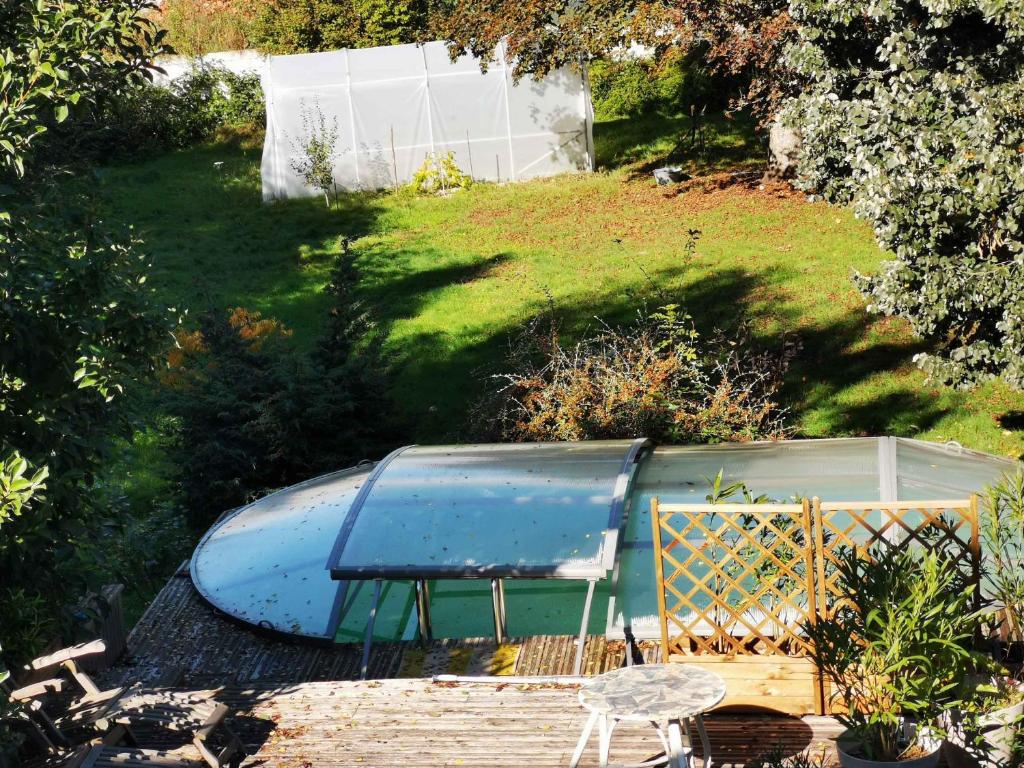 Le Clos de la Borde, chambre verte photo 2